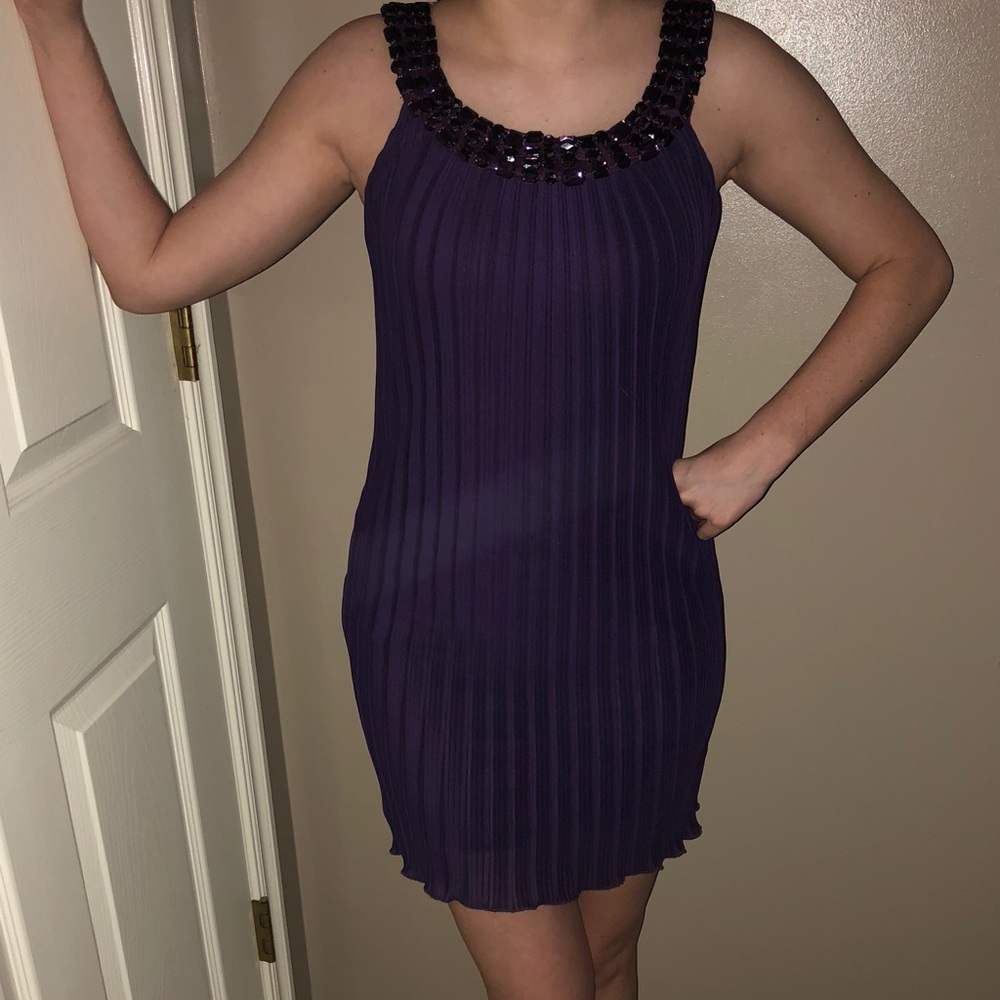Plum dress by B Darlin